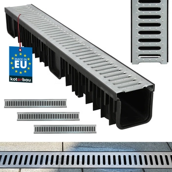 Lineární odvodňovací kanál garáže 3x1