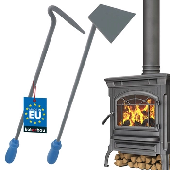 Příslušenství krbové sady škrabka a pohrabáč