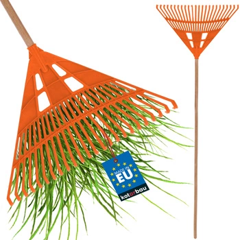 Zahradní hrábě 610 mm hrábě na listí + hřídel