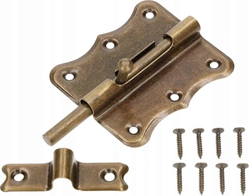 Šroub zámku dveří 70 mm patina