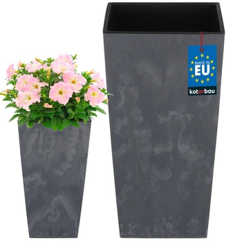 Stavební pond 195x195x375 mm betonová konstrukce kotarbau černá