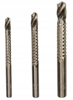 Sada frézovacích bitů 5-8mm hss kov dřevo