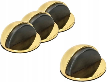 Samolepicí odrazník na dveře stoper 45 mm - 4 ks - Barva mosaz