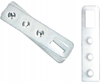 Držák na nábytek 75x18 držák na nábytek - 25 ks. stříbro kotarbau