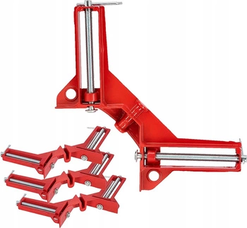 Tesařský rohový svěrák - 4 ks.