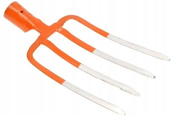 Vidle se 4 hroty pro překopávání zemědělského kompostu