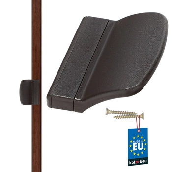 Balkonové madlo hnědé 70x55 mm