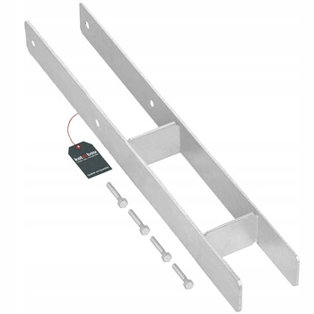 Základna sloupu h pro zapuštění 80 mm