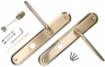 Wc klika 90 mm dlouhá rozeta patina