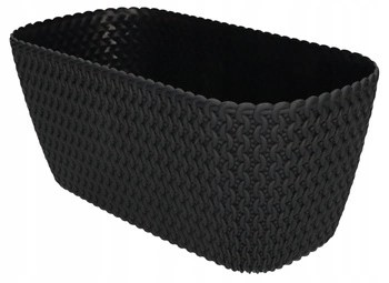 Květináč 300 mm balkonová oválná truhla - Barva antracit