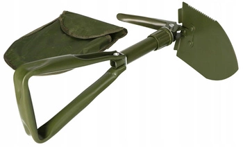 Vojenská lopata skládací krumpáč kryt pro přežití kotarbau