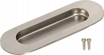 Posuvné dveřní madlo vložené do oválné oceli