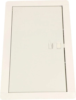 Komínová revizní dvířka 13x26cm bílá ocel