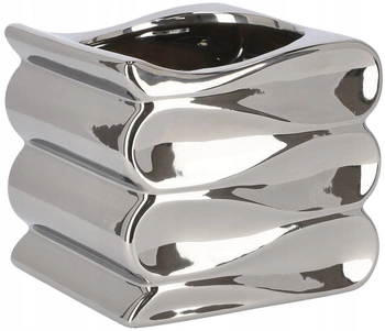 Keramický hrnec ochranný hrnec 13 cm stříbrný kotarbau