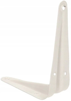 Podpěra držáku police 15x12,5 bílá kotarbau