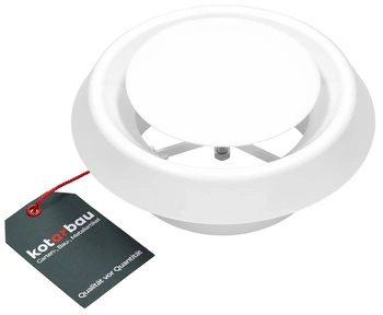 Přívod-odvod vzduchu bílý fi 125 příruba