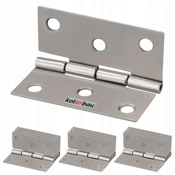 Závěs spojovací křídlový 45mm nikl sada 12 ks.