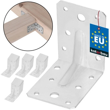 Úhelník s prolisem 75x75x55 - 50 ks.