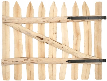 Dřevěná branka plotová - 80 cm