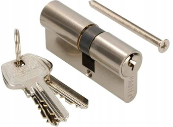 Profilová vložka pro zámek s cylindrickou vložkou 40/50 nikl
