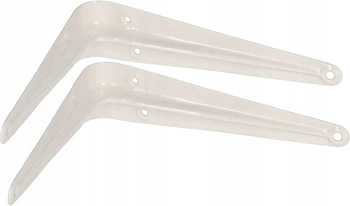 Koutová podložka podpěra 17,5x15 cm 2 ks - Barva bílá