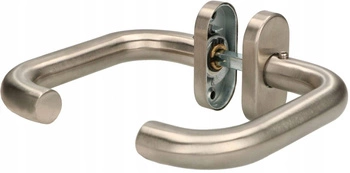 Dveřní klika s úzkou hřídelí z nerezové oceli