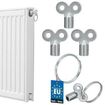 Klíče na odvzdušnění radiátorů přívěsek sada 3 ks