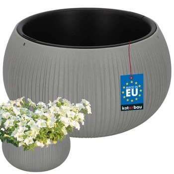 370x220 mm imitace betonového jezírka s chodníkem na hry kotarbau šedá