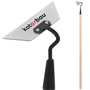 Motyčka trapézová 160x60 mm s dřevěnou násadou 95cm