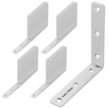 Tesařský úhelník 100x100x20 mm sada 50 ks.