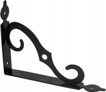 Podpěra police 140x190 mm úhelníková konzola