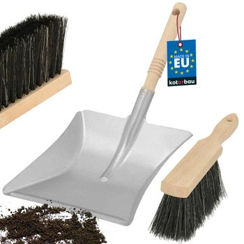 Ocelová lopata s dřevěnou lopatkou