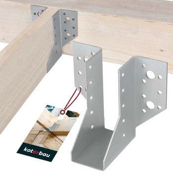 Hák na dřevěnou trám tesařský krokvový 40x110 mm