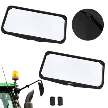 Univerzální vnější zrcátko pro strojní traktory 36,5x19 cm sada 2 ks.
