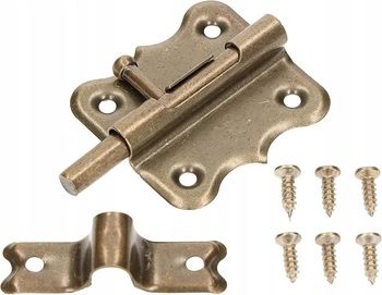 Šroub zámku dveří 40 mm patina