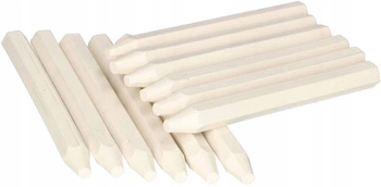 Technická bílá křída na značení dřeva - 12 ks.