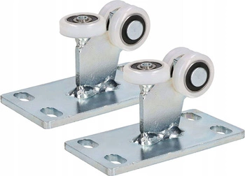 3 válečkový portálový vozík fi 25 pevný válečkový portál - 2 ks.