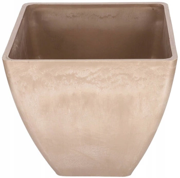 Zahradní květináč ochranný kompozitní květináč béžový 28 cm kotarbau