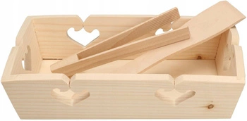 Kuchyňský set dřevěný podnos na snídani malý