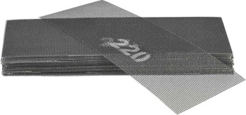 Brusná síť se zrnitostí 220 - 20 ks.