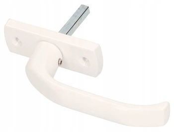 Krátká dveřní klika 125 mm dveře branka - Barva bílá