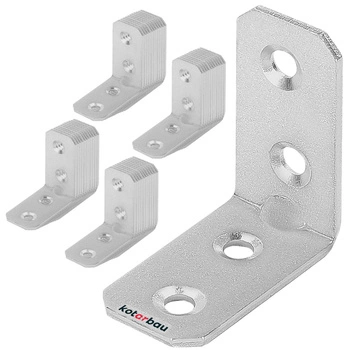 Úhelník s prolisem 40x40x20 - 50 ks.