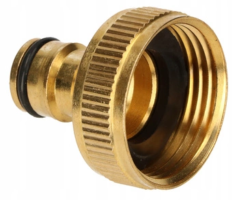 Mosazná přípojka na kohoutek 1"