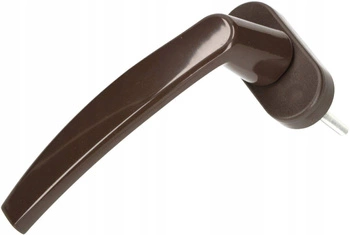 Balkónová okenní klika hliníková bronzová kotarbau