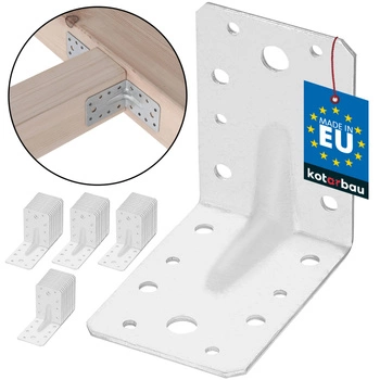 Úhelník s prolisem 90x90x65 - 50ks.