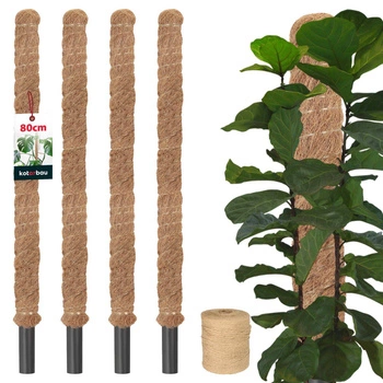 Kokosový kolík 80 cm x 32 mm sada 4 ks.