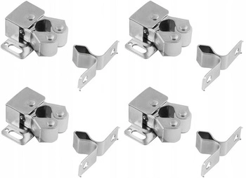 Nábytková západka pro dvířka skříněk - 4 ks.