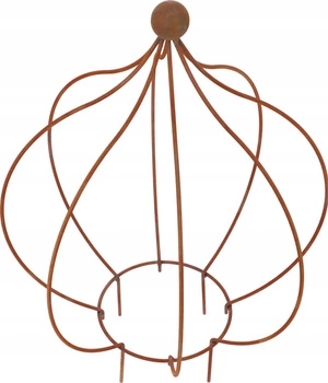 Figurka ornament zahrada cibule kov rez