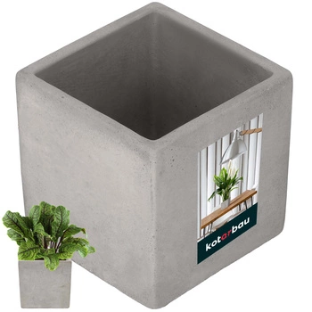 Betonový čtvercový květináč 11 cm