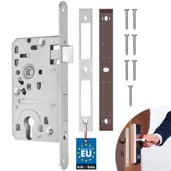 Zadlabávací zámek pro dveře 72/55 pravá vložka